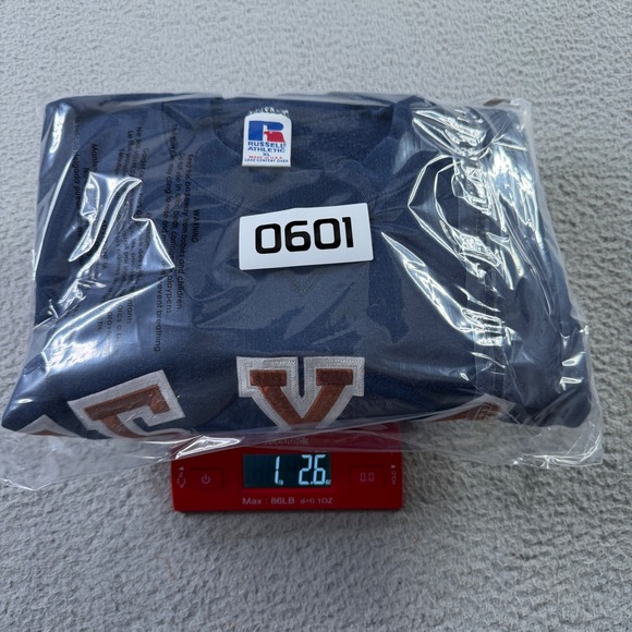 VTG 90s University Of Texas Longhorns Russell Crewneck Sweatshirt XL Made In USA - Picture 9 of 9